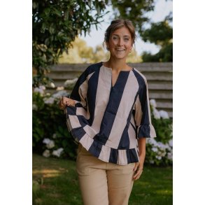 NOT SISTERS STRIPED SHIRT