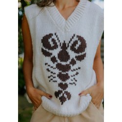 NOT SISTERS LOBSTER KNIT VEST