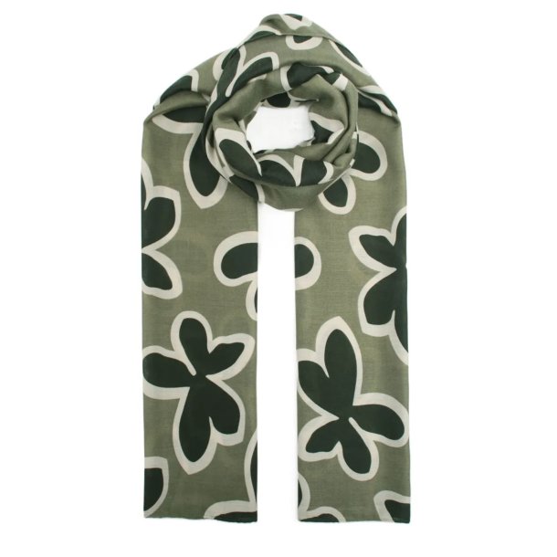 QNUZ FLOWER SCARFT