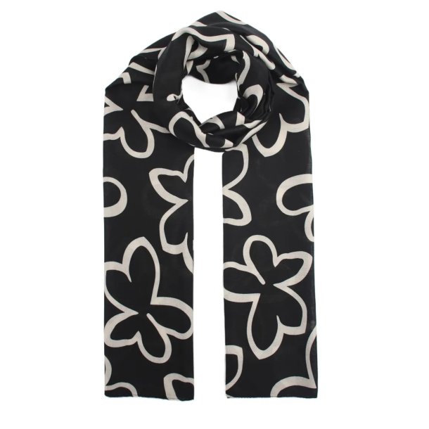 QNUZ FLOWER SCARFT