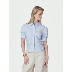 NEO NOIR FRANNIE SOFT STRIPE SHIRT