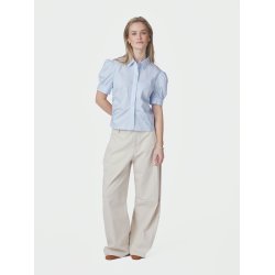 NEO NOIR FRANNIE SOFT STRIPE SHIRT