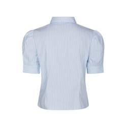 NEO NOIR FRANNIE SOFT STRIPE SHIRT