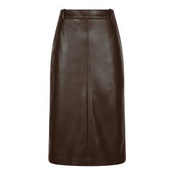 NEO NOIR NETTIE FAUX LEATHER SKIRT