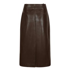NEO NOIR NETTIE FAUX LEATHER SKIRT