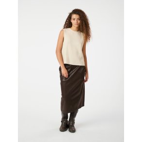 NEO NOIR NETTIE FAUX LEATHER SKIRT