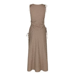 NEO NOIR SAXTON CHECK DRESS