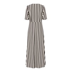 YASSAVANNA LONG V-NECK DRESS