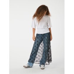 NEO NOIR LORETA LACE SEQUINS SKIRT