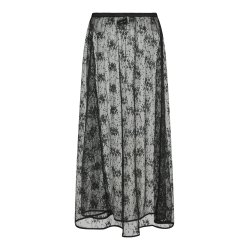 NEO NOIR LORETA LACE SEQUINS SKIRT