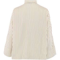 CONTINUE KLARA L/S BROWN STRIPE