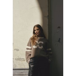 CO`COUTURE ROW COCO LOGO KNIT