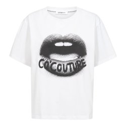 CO`COUTURE LIP COCO BOX TEE
