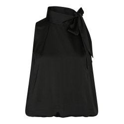 NEO NOIR VEDA DRAPY SATIN TOP