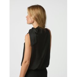 NEO NOIR VEDA DRAPY SATIN TOP