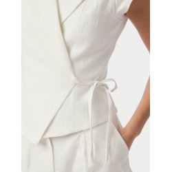 NEO NOIR SALIMA RAMIE WAISTCOAT