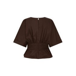 NEO NOIR ANNEGRET POPLIN BLOUSE