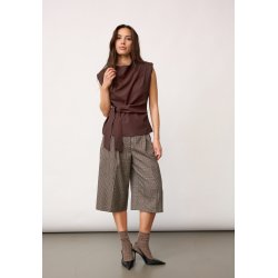 CO`COUTURE LUNA PLEAT TOP