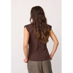 CO`COUTURE LUNA PLEAT TOP