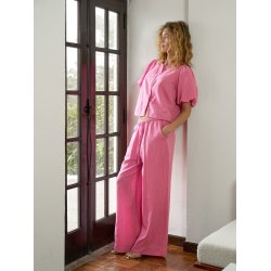 NEO NOIR HEIFA LINEN PANTS