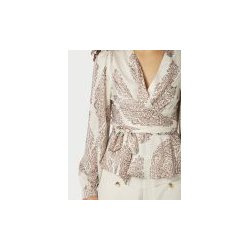 NEO NOIR RISTA PAISLEY DROP BLOUSE