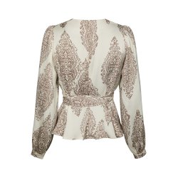NEO NOIR RISTA PAISLEY DROP BLOUSE