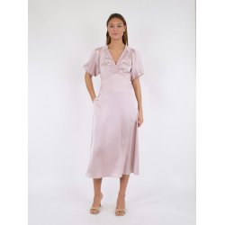 NEO NOIR ILLANA HEAVY SATEEN DRESS