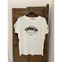 NOT SISTERS PRINTED T-SHIRT