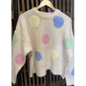 QNUZ KNIT BIG DOTS