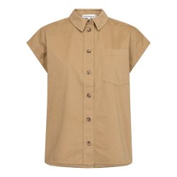CO`COUTURE EVELYN SLIT BACK SHIRT