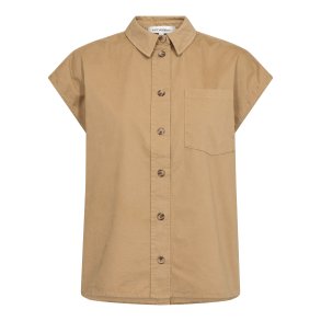 CO`COUTURE EVELYN SLIT BACK SHIRT