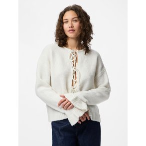 PCJIMMA O-NECK TIE KNIT CARDIGAN