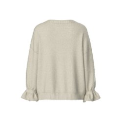 PCJIMMA O-NECK CUFF KNIT 