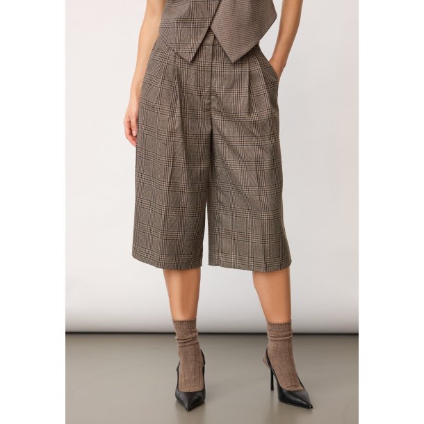 CO`COUTURE VEYA CHECK BERMUDA