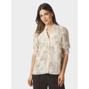 NEO NOIR DIANA FADED PAISLEY BLOUSE