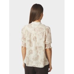 NEO NOIR DIANA FADED PAISLEY BLOUSE