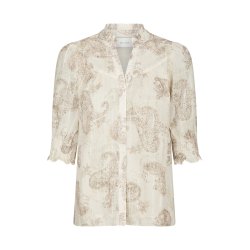 NEO NOIR DIANA FADED PAISLEY BLOUSE