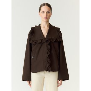 YASELSIA SHORT TRENCHCOAT