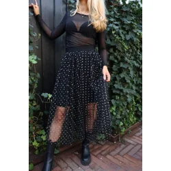 LIBERTE TULLE HEART SKIRT