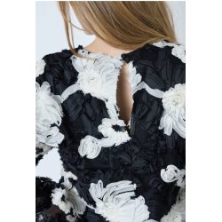CO`COUTURE FLEUR FLUFFY BLOUSE