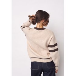 CO`COUTURE ROW COCO LOGO KNIT