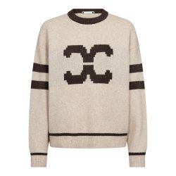 CO`COUTURE ROW COCO LOGO KNIT