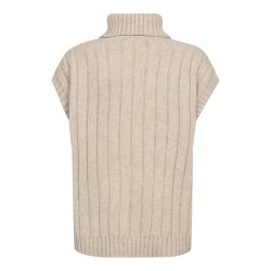 CO`COUTURE ROW OVERSIZE CABLE KNIT
