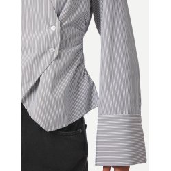 NEO NOIR FENLI STRIPED SHIRT