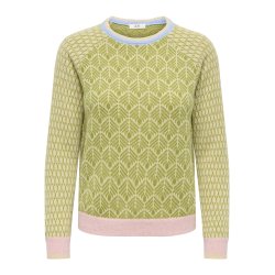 JDYBRYN ONECK JACQ PULLOVER KNT