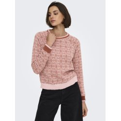 JDYBRYN ONECK JACQ PULLOVER KNT