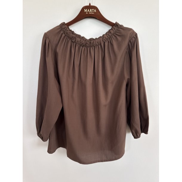 MARTA JUNIPER BLOUSE
