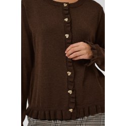 CULTURE CLARE ANNEMARIE FRILL CARDI