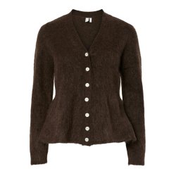 YASLIMO MOHAIR BLEND KNIT CARDIGAN