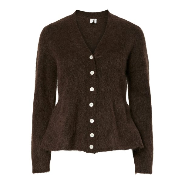 YASLIMO MOHAIR BLEND KNIT CARDIGAN